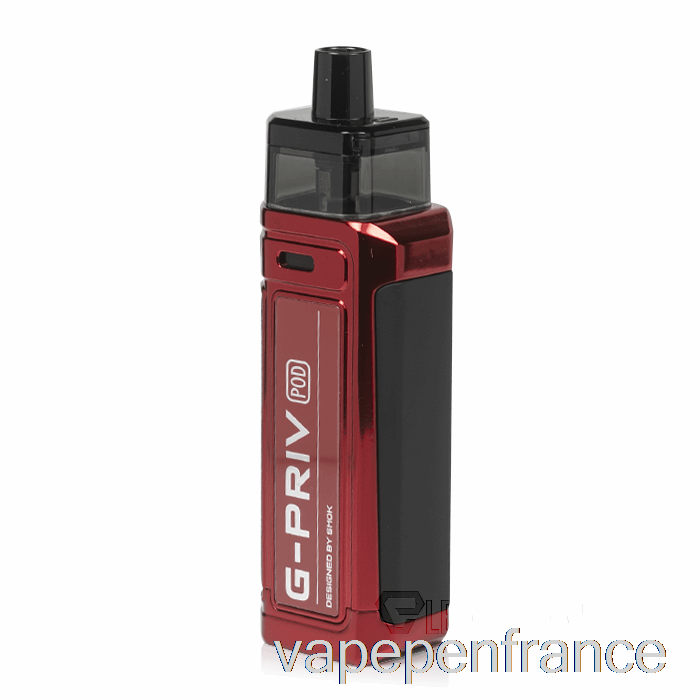 Kit Pod Smok G-priv 80w Stylo Vape Rouge Mat